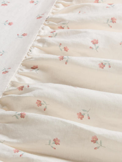 Pearl Posy Bud Linen Blend Valance - alternate image