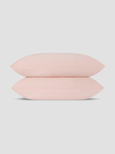 Poetic Pink Washed Cotton Percale Pillowcases (Pair) - alternate image