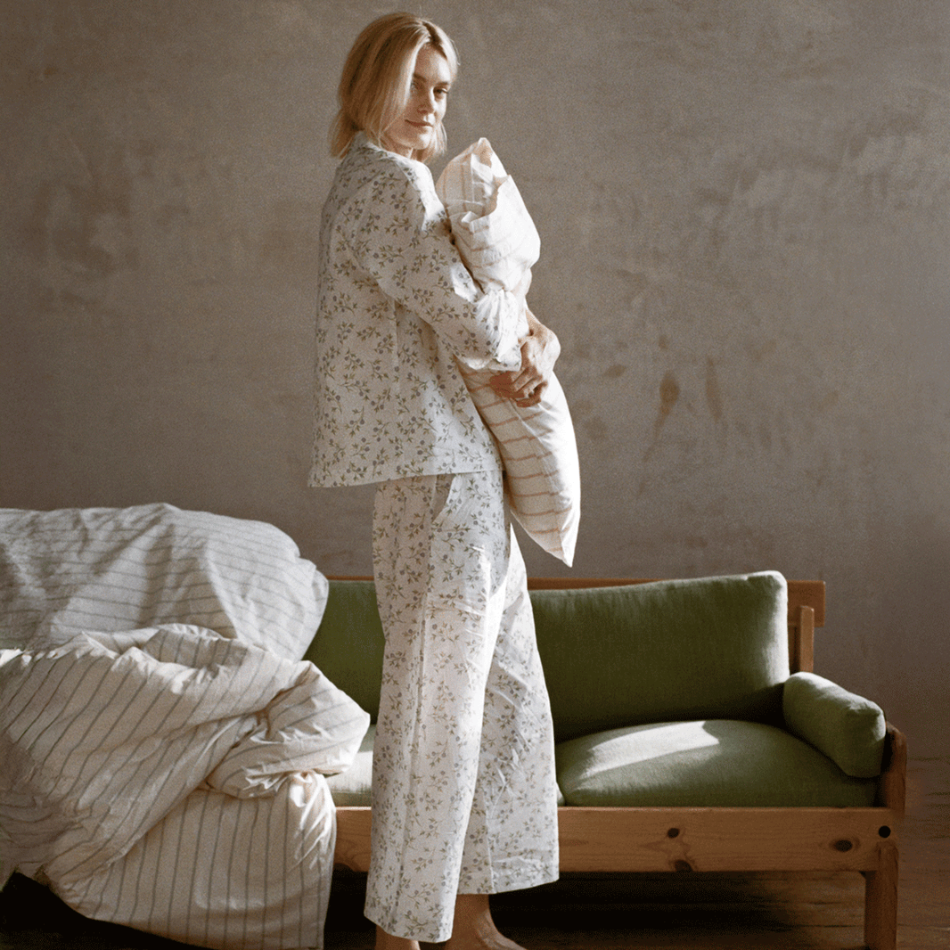 Luxury Sleepwear | Linen Sleepwear | Piglet in Bed UK