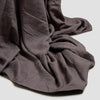 Charcoal Grey Linen Fitted Sheet