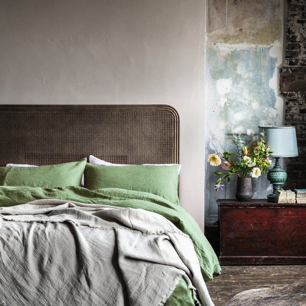 Forest Green Linen Bedtime Bundle