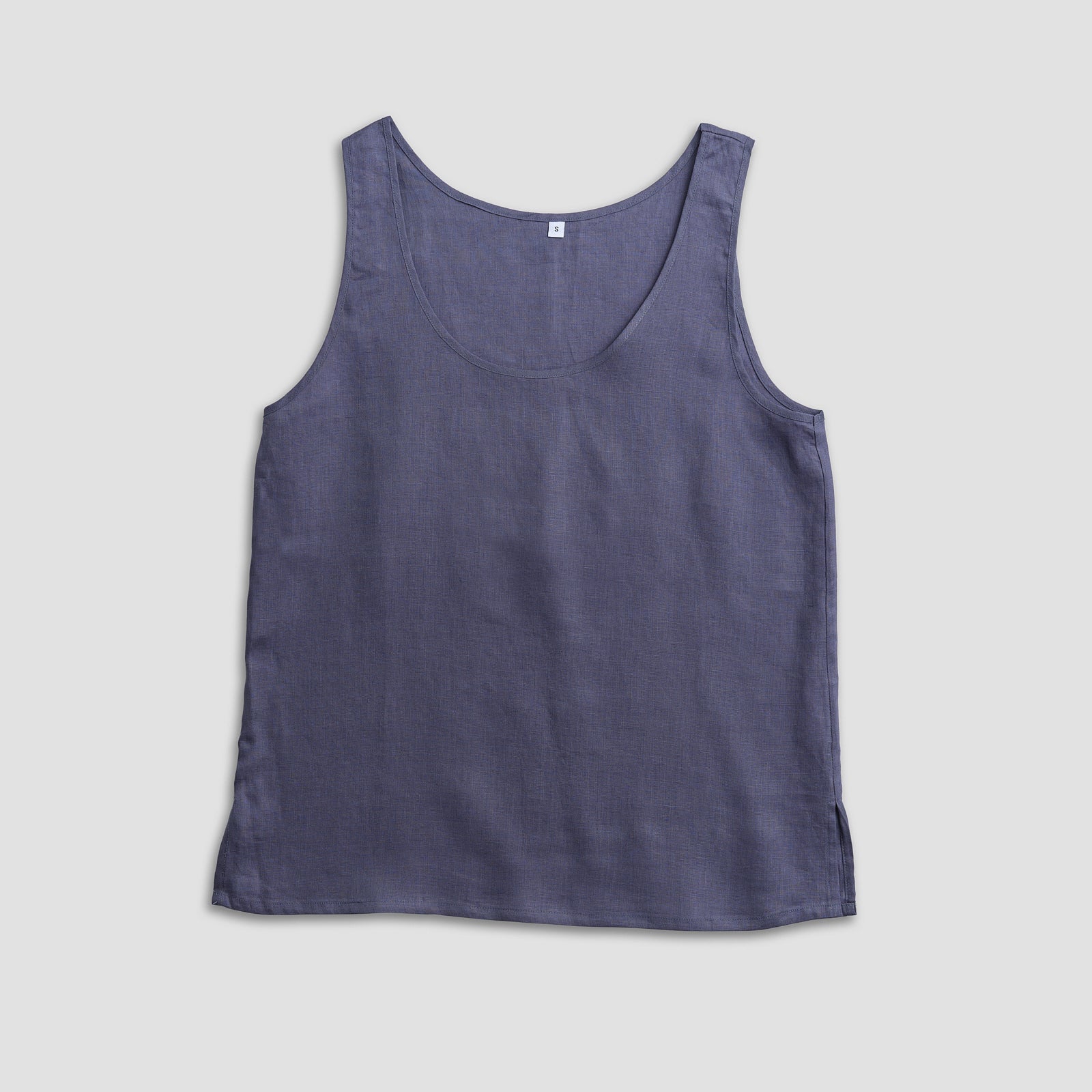 Blueberry Linen Cami Top - Piglet in Bed