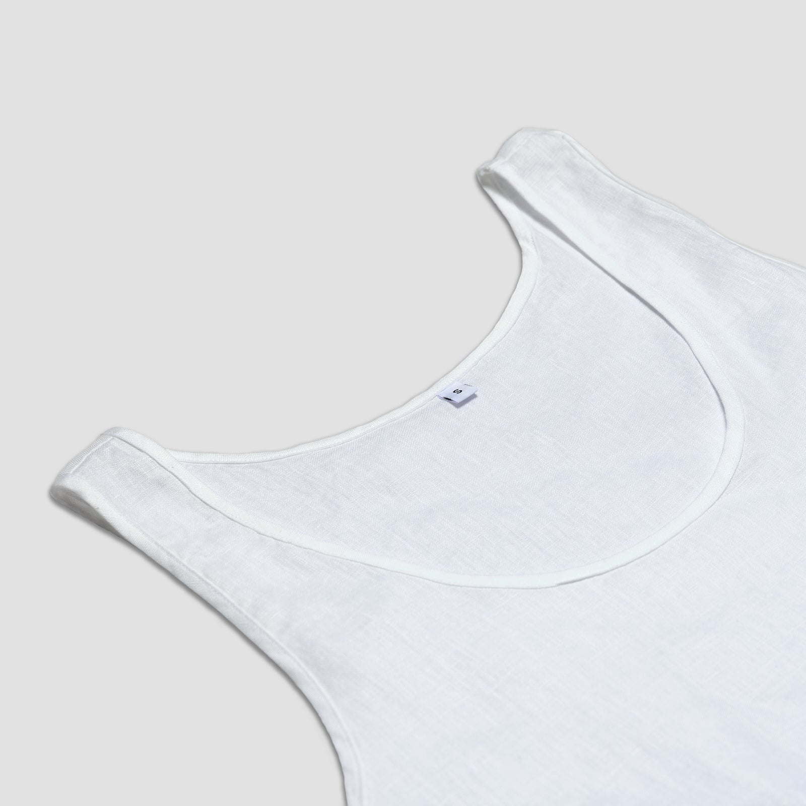 White Cami Linen Pyjama Set - Piglet in Bed