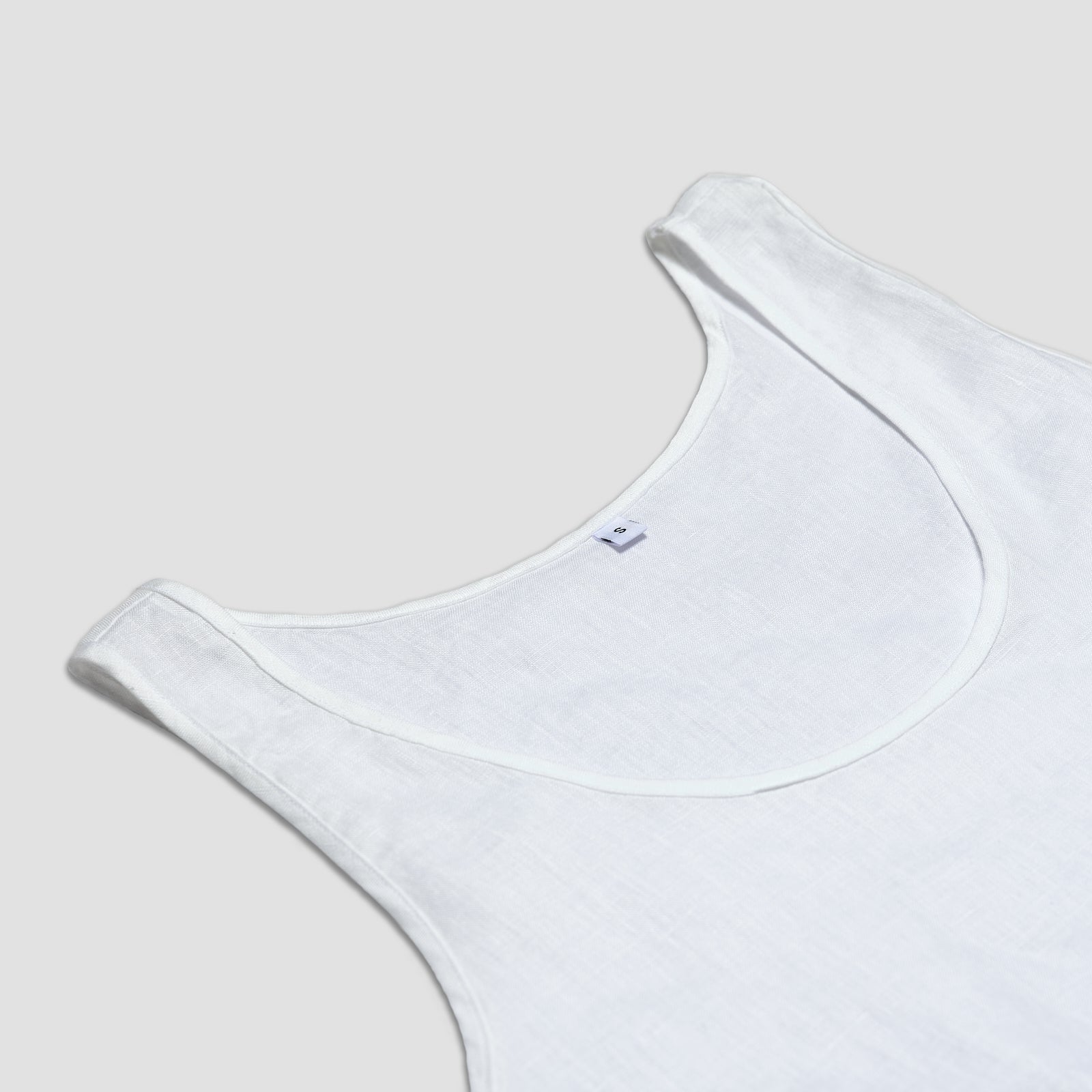 White Linen Cami Top - Piglet in Bed