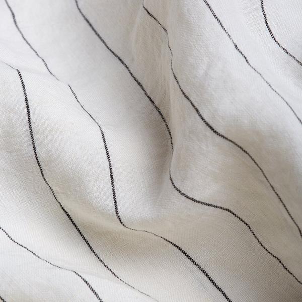 Luna Stripe Linen Duvet Cover