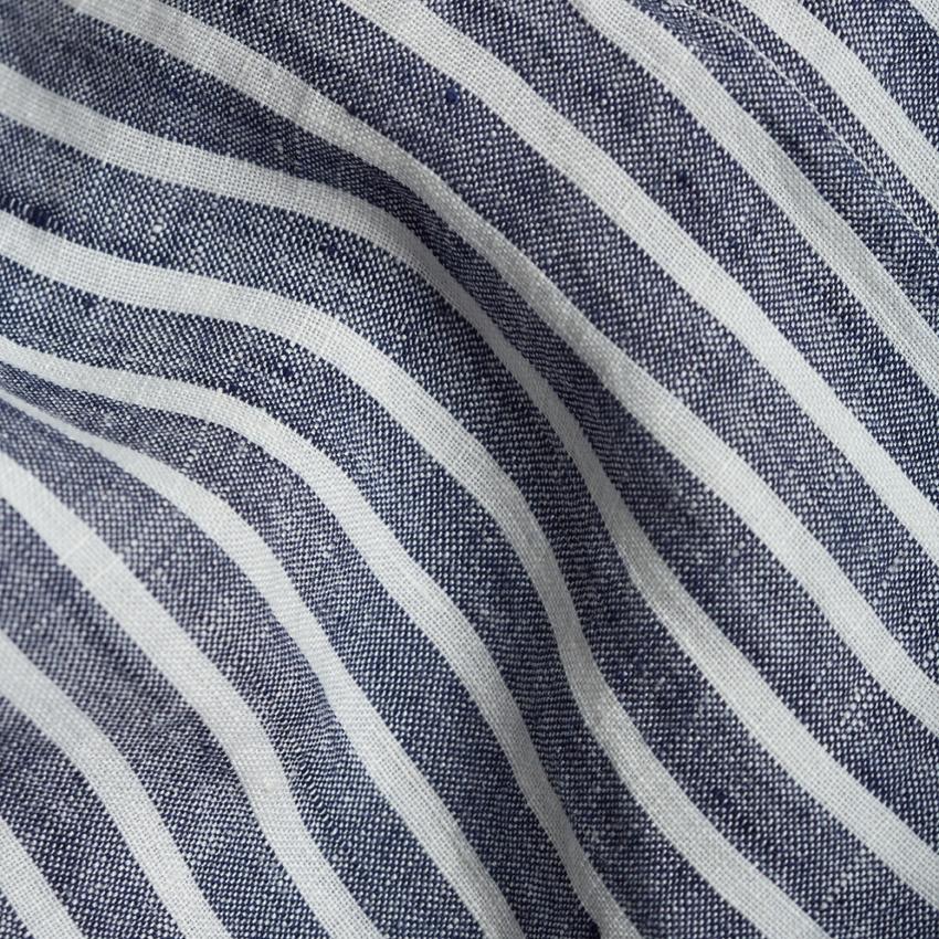 Midnight Stripe Linen Pillowcases