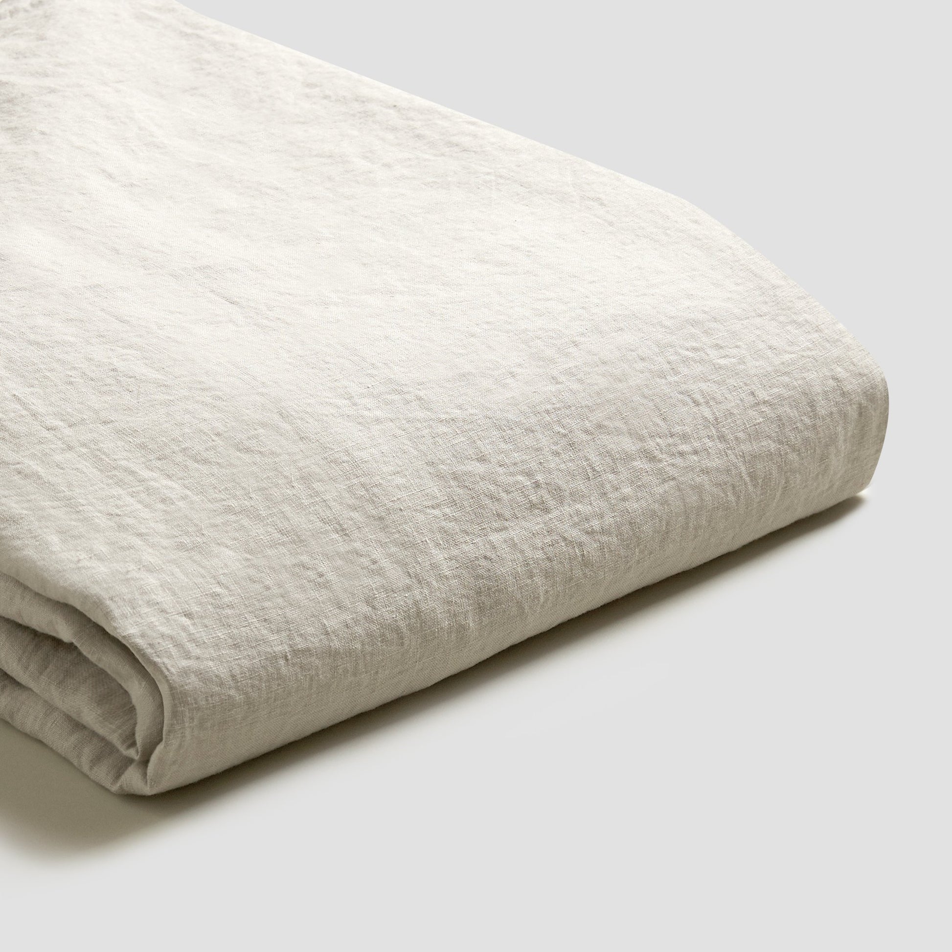Oatmeal Linen Fitted Sheet