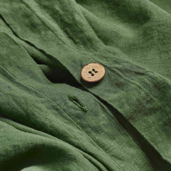 Forest Green Linen Bedtime Bundle