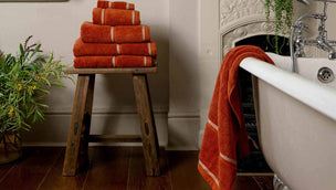 Cinnamon Cotton Towels