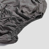 Charcoal Grey Linen Fitted Sheet