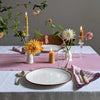 Orchid Gingham Linen Napkin Set 