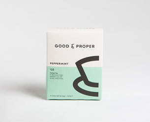 Good & Proper Peppermint Tea Bags