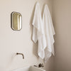 White Bath Towel
