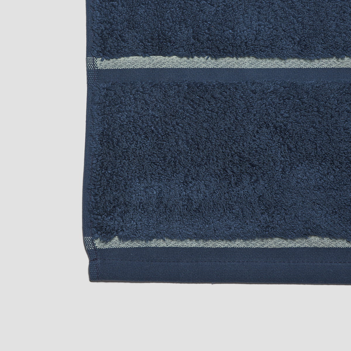 Moonlit Blue Towel Detail