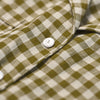 Botanical Green Gingham Linen Pyjama Shirt - Piglet in Bed