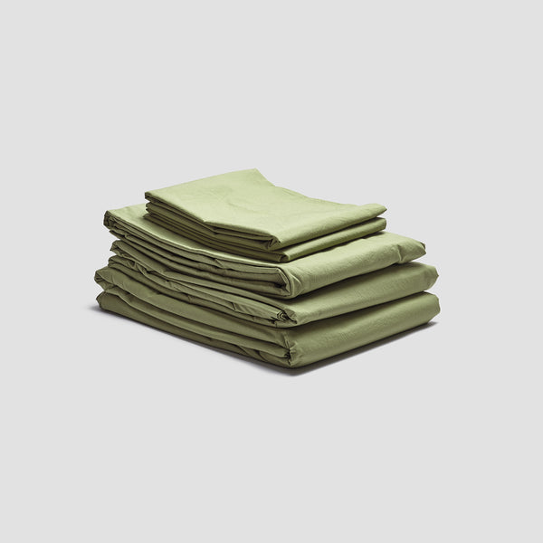 Pear Washed Cotton Bedtime Bundle