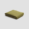 Botanical Green Linen Fitted Sheet