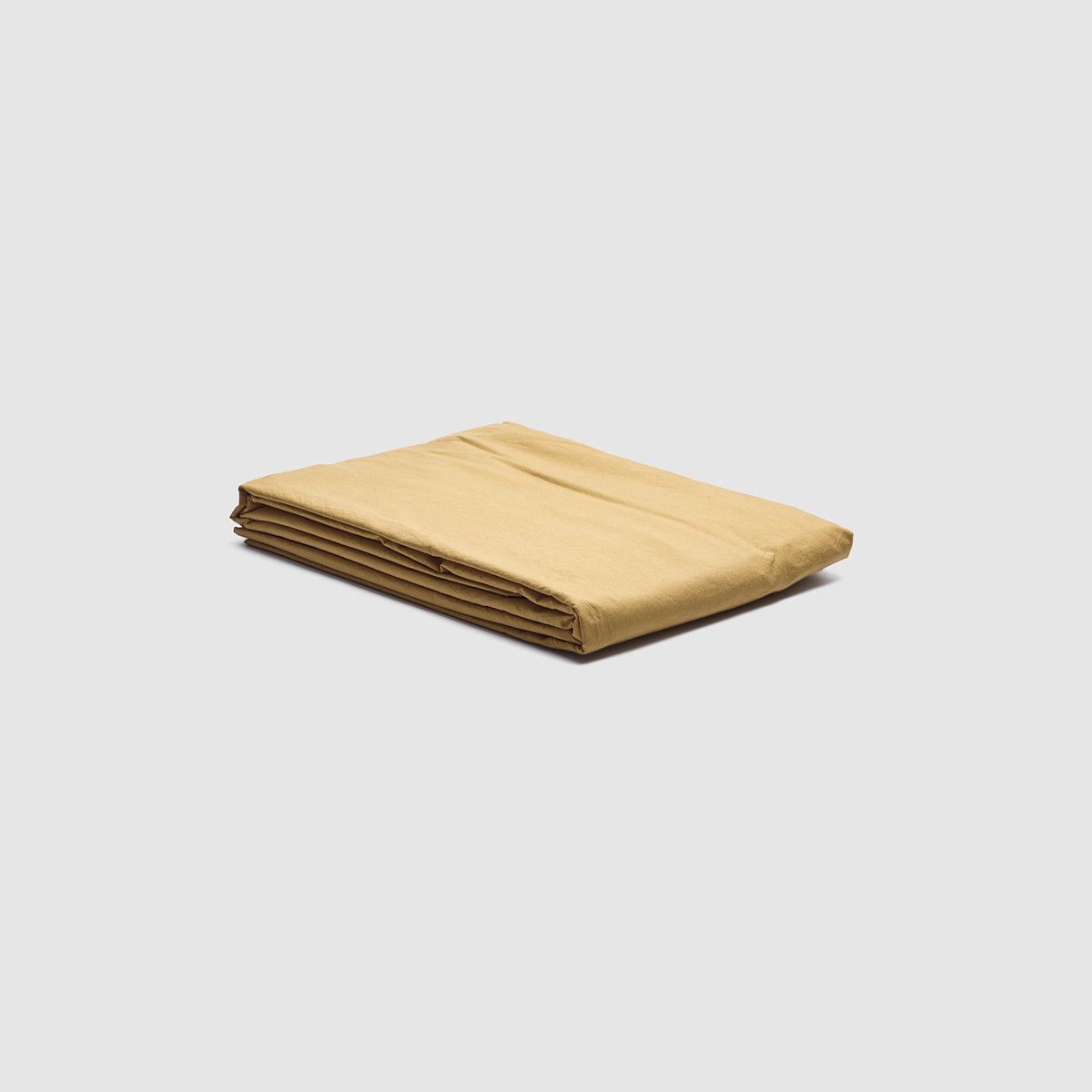 Butterscotch Washed Cotton Percale Duvet Cover