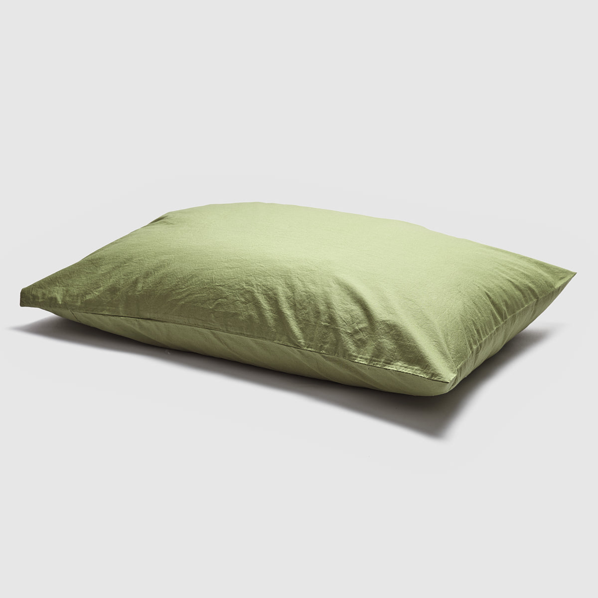 Pear Washed Cotton Percale Pillowcases (Pair)