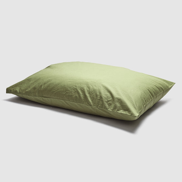 Pear Washed Cotton Pillowcase