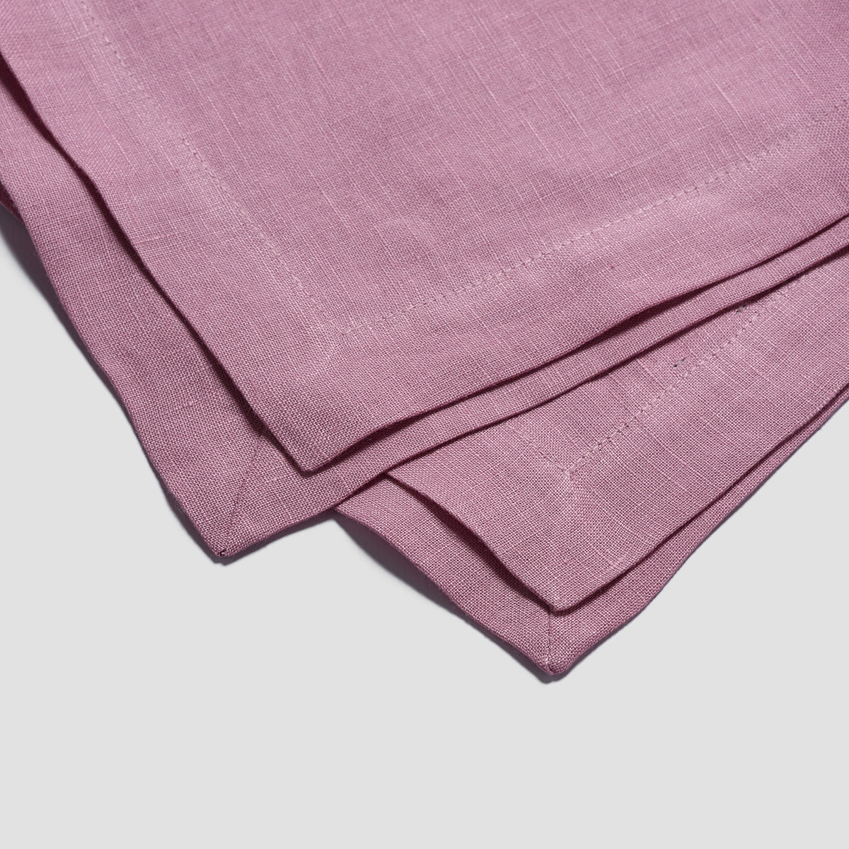 Raspberry Linen Tablecloth