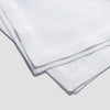 White Linen Napkin Set - Piglet in Bed