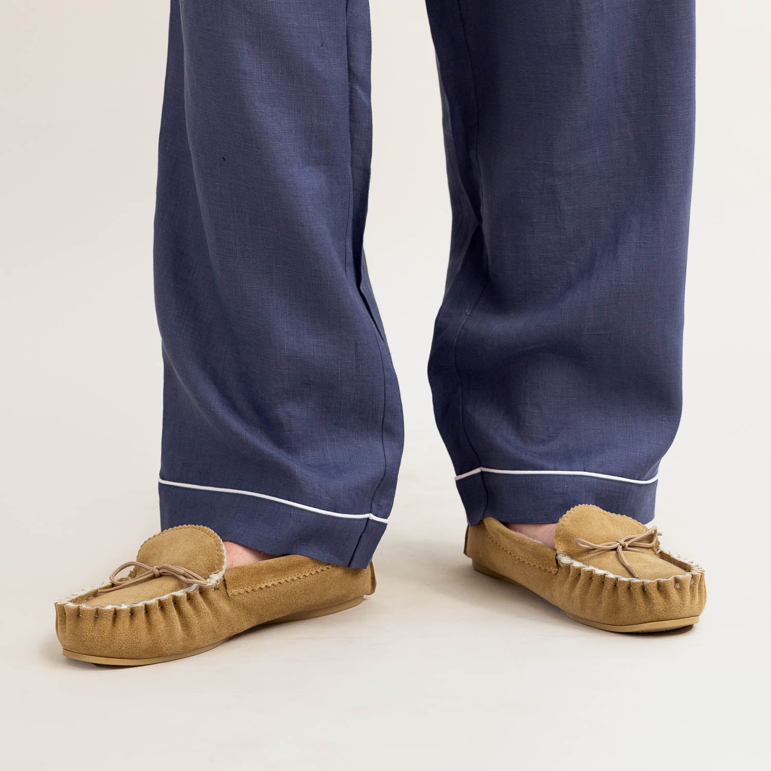 Men's Sheepskin Moccasin Slippers