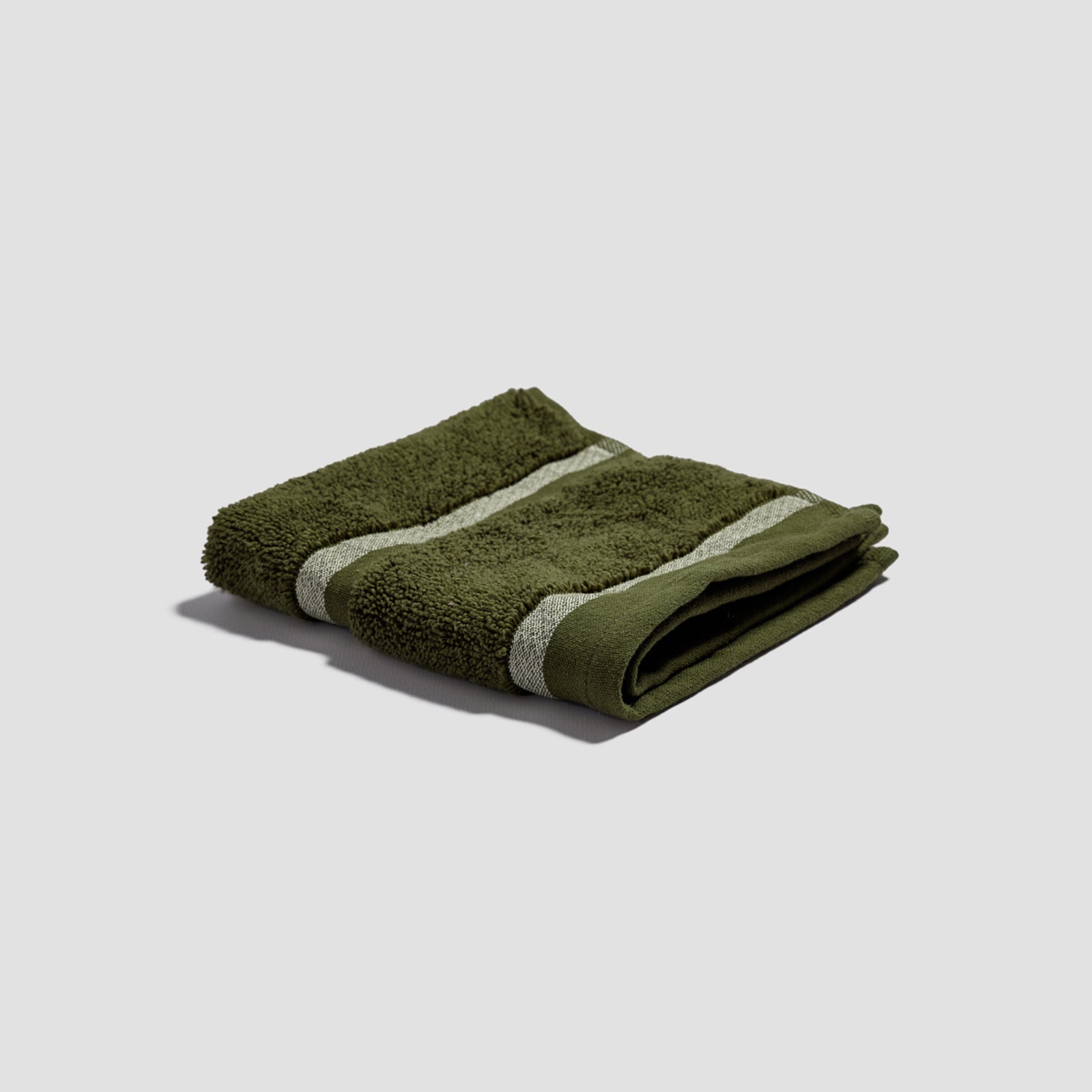 Botanic Green Face Towel
