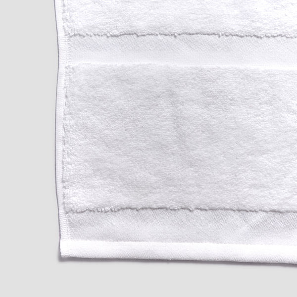 White Bath Towel