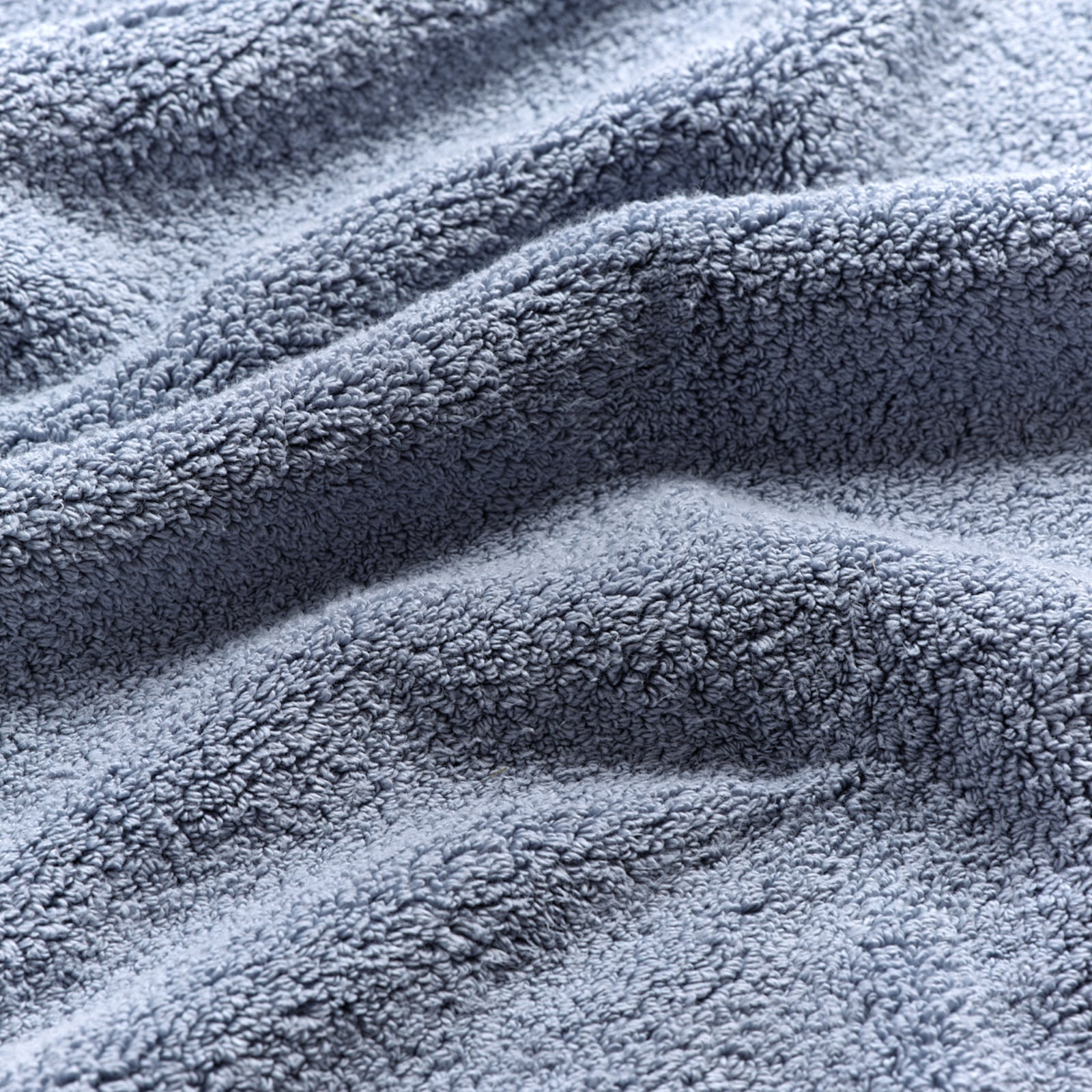 Warm Blue Bath Towel - Piglet in Bed