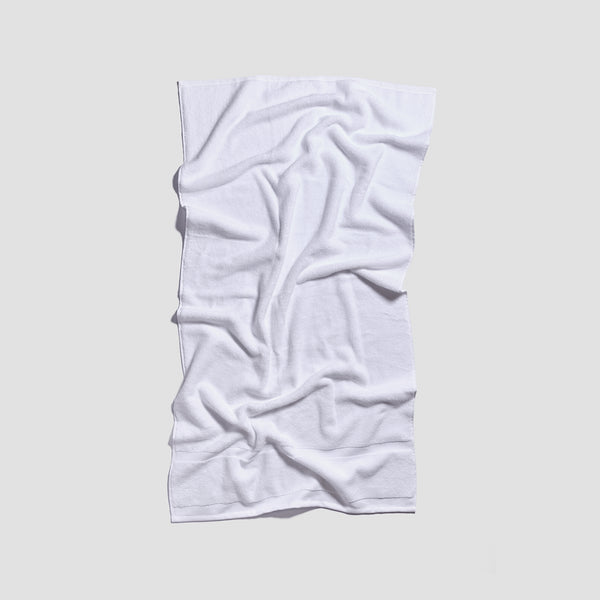 White Bath Towel