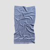 Warm Blue Bath Towel - Piglet in Bed