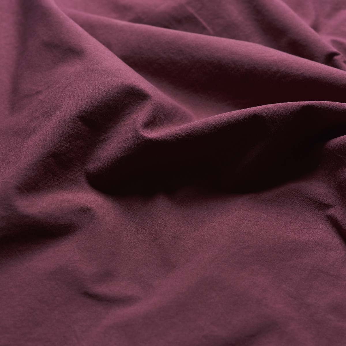 Mulberry Washed Percale Cotton
