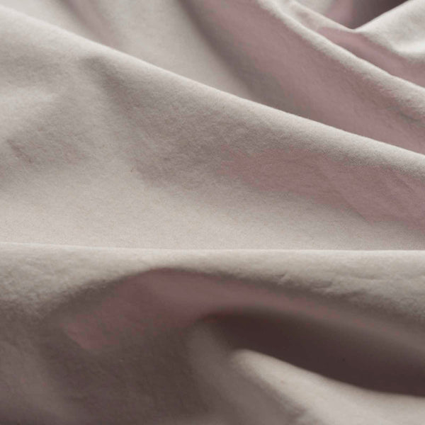 Stone Washed Percale Cotton