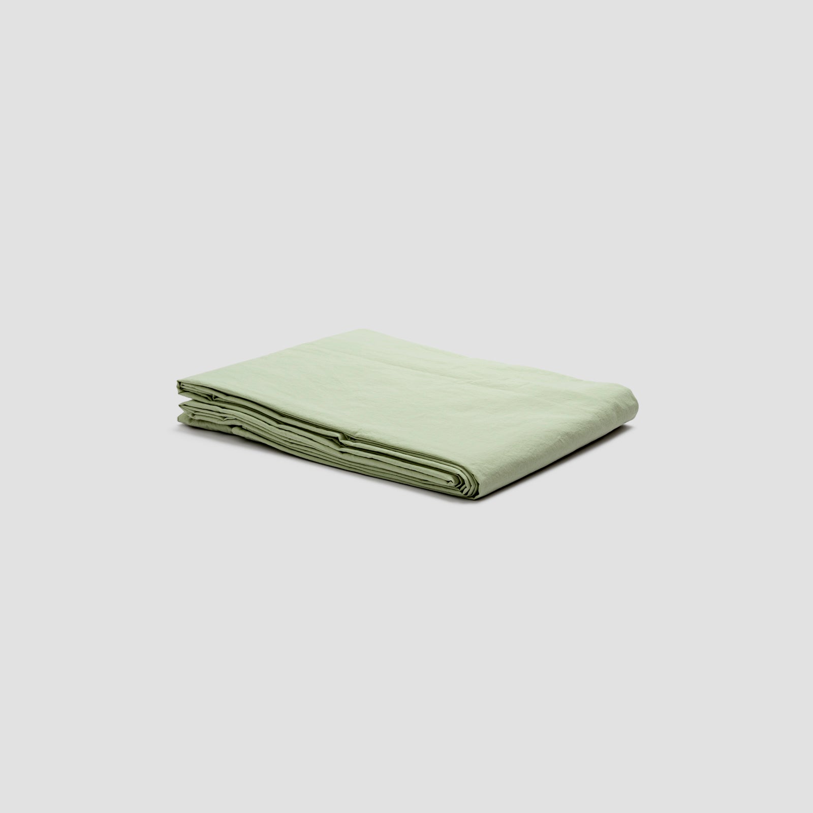 Apple Washed Cotton Percale Flat Sheet - Piglet in Bed