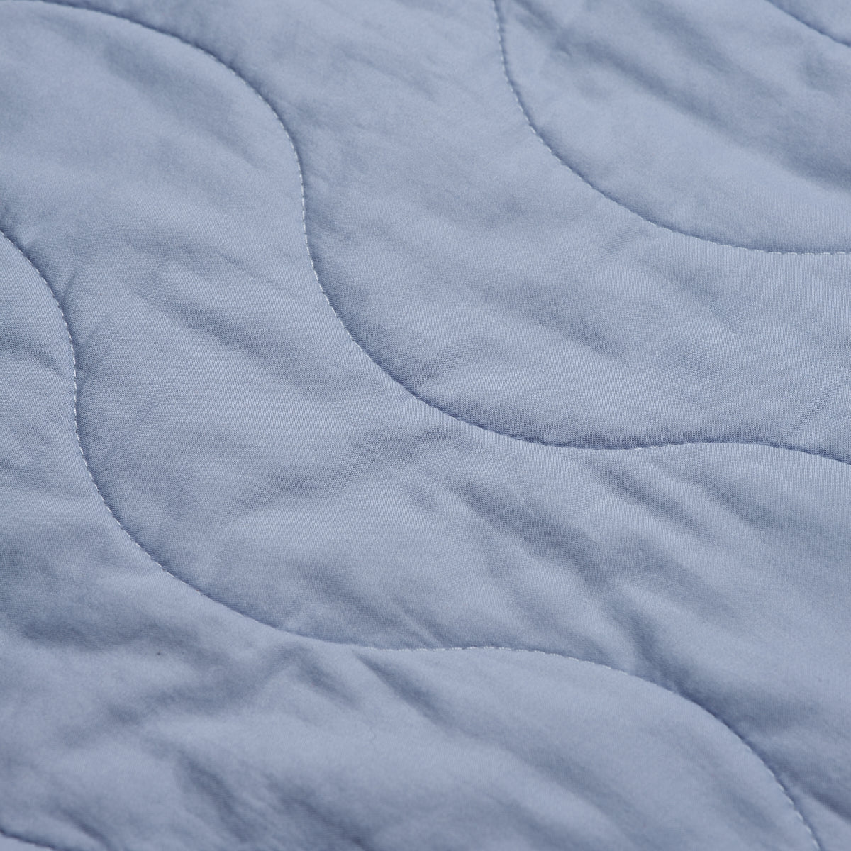 Warm Blue Quilted Cotton