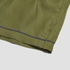 Moss Linen Pyjama Shorts Piping Detail