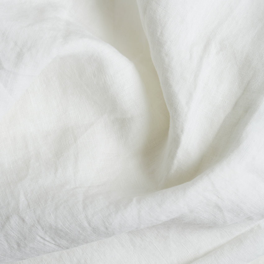 White Linen Duvet Cover